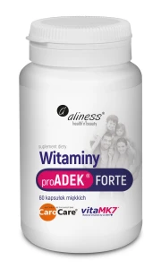 WITAMINY  ProADEK® FORTE x 60 KAPS. - ALINESS