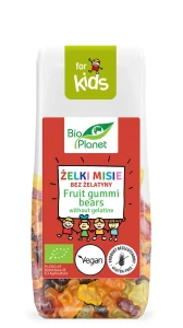 ŻELKI (MISIE) BEZ ŻELATYNY BIO 100 g. - BIO PLANET