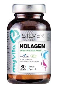 KOLAGEN ARTHRO+ BEAUTY PROSZEK TYP I+II 80 G . - MYVITA SILVER