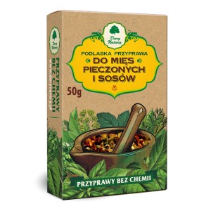 PODLASKA PRZYPRAWA DO MIĘS PIECZONYCH I SOSÓW 50 G . - DARY NATURY