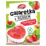 GALARETKA Z AGAREM O SMAKU TRUSKAWKOWYM BEZGLUTENOWA 45 G. - CELIKO