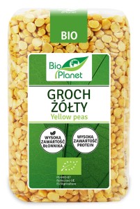 GROCH ŻÓŁTY EKOLOGICZNY 500 g.