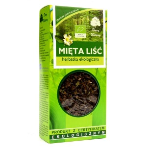 LIŚĆ MIĘTY EKOLOGICZNY  25 G. - DARY NATURY
