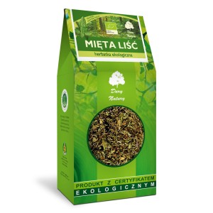 LIŚĆ MIĘTY  EKOLOGICZNY 100 G. - DARY NATURY