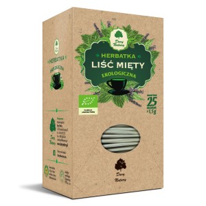 LIŚĆ MIĘTY EKOLOGICZNY- SASZETKI (25 x1,5 g.) - DARY NATURY