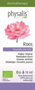OLEJEK ETERYCZNY RÓŻA DAMASCEŃSKA (ROOS) BIO 10 ml.