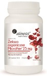 ŻELAZO ORGANICZNE MICROFERR 25 MG  100 VEGE TAB. -  ALINESS