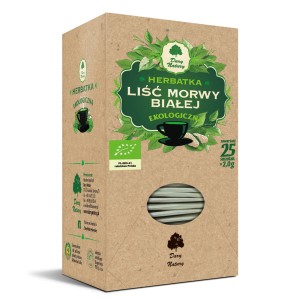 LIŚĆ MORWY BIAŁEJ EKOLOGICZNY - SASZETKI (25 x 2 g.) - DARY NATURY