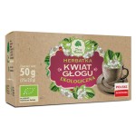 KWIAT GŁOGU HERBATA EKOLOGICZNA - SASZETKI (25X2G) - DARY NATURY