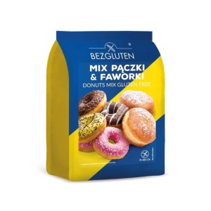 PĄCZKI & FAWORKI MIESZANKA BEZGLUTENOWA 400 G. - BEZGLUTEN