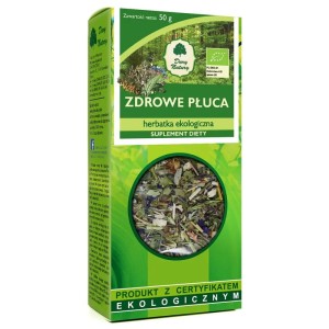 ZDROWE PŁUCA HERBATA EKOLOGICZNA 50 G. - DARY NATURY