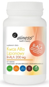 KWAS ALFA LIPONOWY R-ALA 60 TABL. - ALINESS