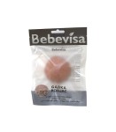 GĄBKA KONJAC DO TWARZY Z DODATKIEM FRANCUSKIEJ GLINKI 6,3 - 8 CM ŚREDNICY - BEBEVISA