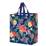 TORBA Z PP SERIA KWIATY 14 L GRANATOWA