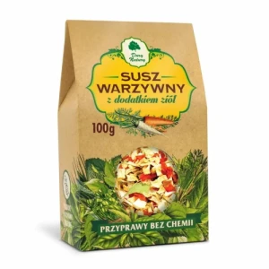 SUSZ WARZYWNY Z DODATKIEM ZIÓŁ 100 G. - DARY NATURY