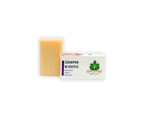 SZAMPON W KOSTCE POKRZYWA  - ŁOPIAN - BŁAWATEK 100 G. - POWRÓT DO NATURY