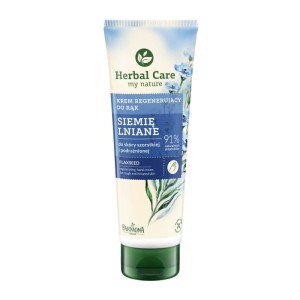 KREM DO RĄK REGENERUJĄCY SIEMIĘ  LNIANE 100 ML. -  HERBAL CARE