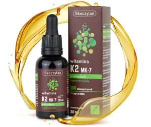 WITAMINA k2 mk7 w kroplach 30 ML. - SKOCZYLAS