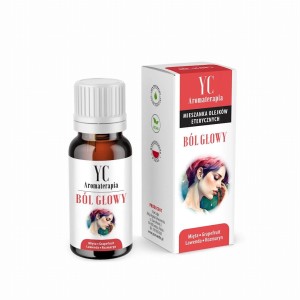 OLEJEK ETERYCZNY MIX NA BÓL GŁOWY 10 ml. - YOUR CANDLE