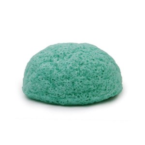 GĄBKA KONJAC DO TWARZY MIĘTA PIEPRZOWA , 6,3 - 8 cm średnicy . - BEBEVISA