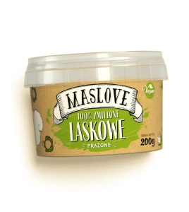MASŁO Z ORZECHÓW LASKOWYCH 200 G. - MASLOVE