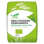 MĄKA Z PŁASKURKI PEŁNOZIARNISTA BIO 1000 G. - BIO PLANET