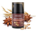 KREM DO TWARZY Z PŁATKAMI OWSIANYMI I ANYŻEM 50 ML.  - SKOCZYLAS