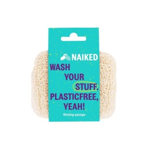 NATURALNA GĄBKA ROŚLINNA DO MYCIA NACZYŃ LUFFA - NAIKED