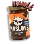 KREM ORZECHOWY Z KAROBEM - CAROBELLA 290 G. - MASLOVE