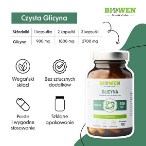 GLICYNA 100 KAPS. - BIOWEN