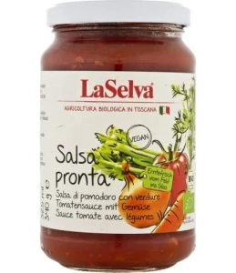 SOS POMIDOROWY Z WARZYWAMI BIO 340 G. -  LaSelva