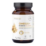 OMEGA+ WITAMINA D3 800 IU DLA DZIECI 60 KAPS.(TWIST OFF) - AURA HERBALS
