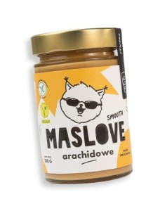 MASŁO ARACHIDOWE SMOOTH GŁADKIE 290 G. - MASLOVE