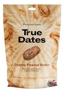 DAKTYLE O SMAKU MASŁA ORZECHOWEGO 100 G.  - TRUE DATES