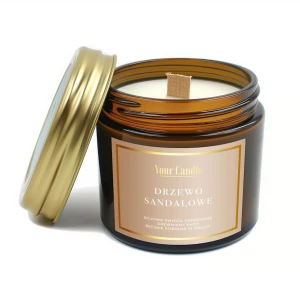 ŚWIECA SOJOWA DRZEWO SANDAŁOWE 120 ML. - YOUR CANDLE