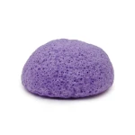 GĄBKA KONJAC DO TWARZY - LAWENDA   6,3 - 8 cm ŚREDNICY -  BEBEVISA