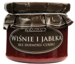 WIŚNIE JABŁKA BEZ DODATKU CUKRÓW 310 G. - KROKUS