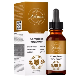 KOMPLEKS ZIOŁOWY BEZ WROTYCZU 50 ML. - ZIELANA