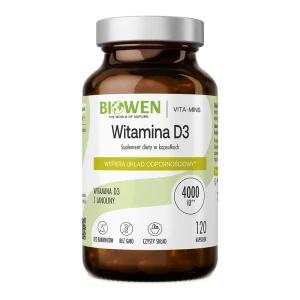 WITAMINA D3 4000 IU 120 KAPS. - BIOWEN