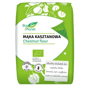 MĄKA KASZTANOWA BEZGLUTENOWA EKOLOGICZNA 250 g. - BIO PLANET