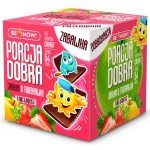 KOSTKA PORCJA DOBRA Z NIESPODZIANKĄ JABŁKO - TRUSKAWKA 16 g.