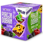 KOSTKA  Z NIESPODZIANKĄ JABŁKO - JEŻYNA 16 g. - PORCJA DOBRA