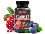 WITAMINA B12 3 FORMY Z GRANATEM I BORÓWKĄ 60 KAPS. - SKOCZYLAS