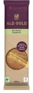 MAKARON ORKISZOWY SPAGHETTI BIO 500 g - ALB GOLD