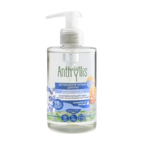 KOJĄCY BIO PŁYN DO HIGIENY INTYMNEJ Z ORGANICZNYMI EKSTRAKTAMI Z BORÓWKI I NAGIETKA 300 ML .- ANTHYLLIS PIERPAOLI