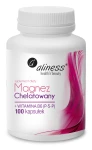 MAGNEZ CHELATOWANY 650 MG + b6 (P-5-P) 100 KAPS. - ALINESS