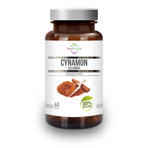 CYNAMON CEJLOŃSKI EKSTRAKT 60 KAPSUŁEK 400 MG. - SOUL FARM