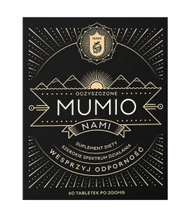 MUMIO OCZYSZCZONE 200 mg. - 60 tabl.