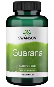 GUARANA  100 KAPS. 500 MG. - SWANSON