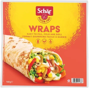 WRAPY TORTILLA BEZGLUTENOWE 160 G. - SCHAR